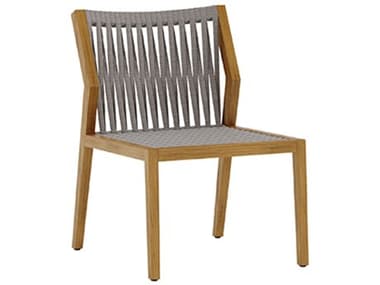 Tropitone Teak Rope Lido Dining Side Chair TP1J2428