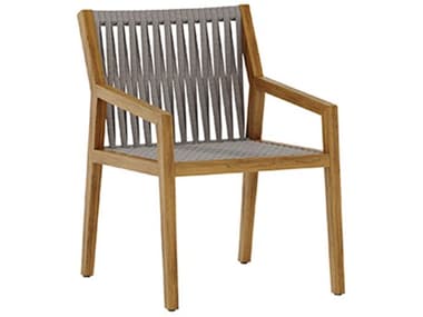 Tropitone Teak Rope Lido Dining Arm Chair TP1J2437