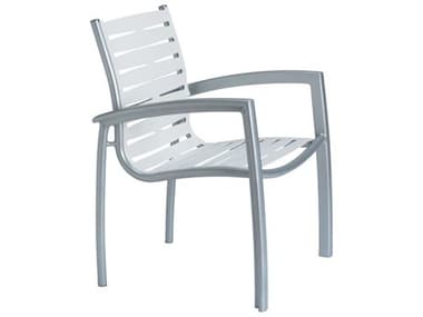 Tropitone South Beach Ribbon Aluminum Dining Arm Chair TP230524RB
