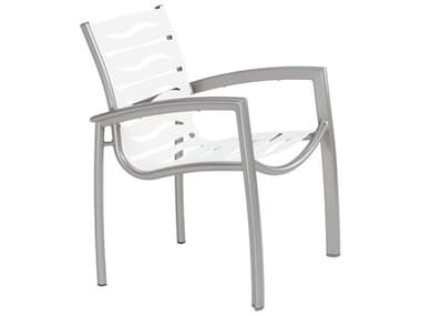 Tropitone South Beach Wave Aluminum Dining Arm Chair TP230524WV