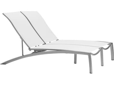 Tropitone South Beach Relaxed Sling Aluminum Double Chaise Lounge TP240575