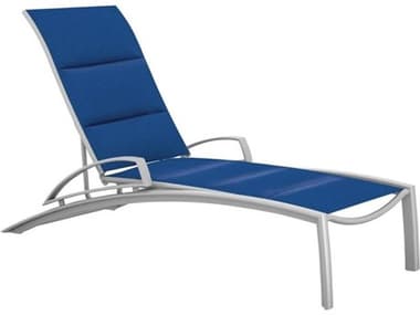 Tropitone South Beach Padded Sling Aluminum Chaise Lounge TP24133PS