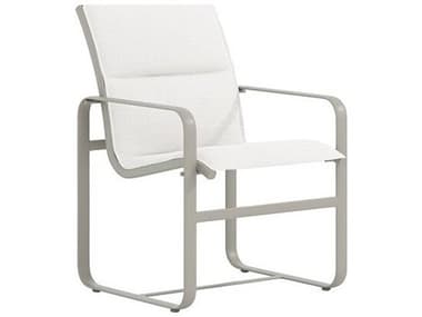 Tropitone Brasilia Padded Sling Aluminum Dining Arm Chair TP422437PS