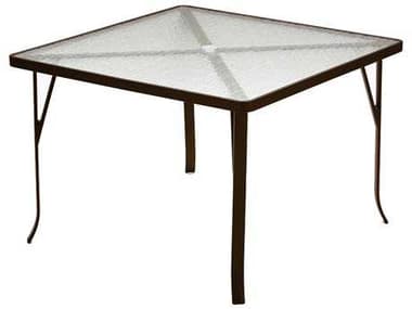 Tropitone Acrylic Cast Aluminum 42'' Wide Square ADA Dining Table TP4243A