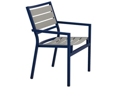 Tropitone Cabana Club Aluminum Slat Dining Arm Chair TP591037MS