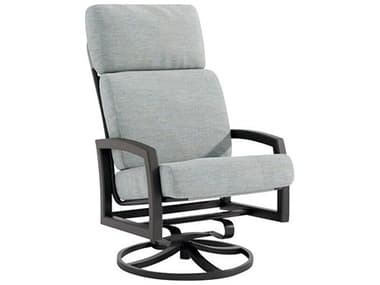 Tropitone Muirlands Cushion Aluminum High Back Swivel Rocker Lounge Chair TP612070