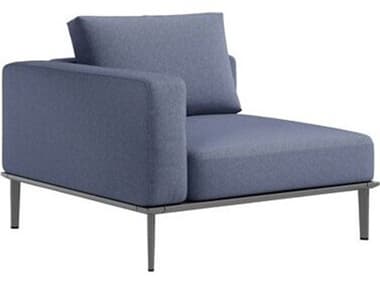 Tropitone Platform Cushion Aluminum Right Square Corner Lounge Chair TP852210SCR