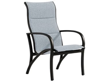 Tropitone Ronde Padded Sling Aluminum Dining Chair TP922101PS