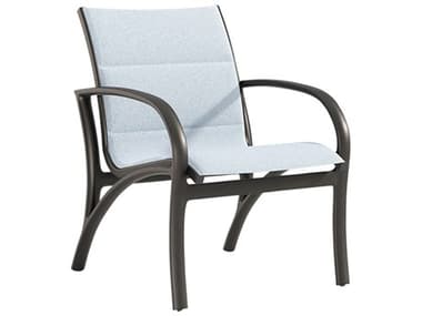 Tropitone Ronde Padded Sling Aluminum Dining Chair TP922137PS