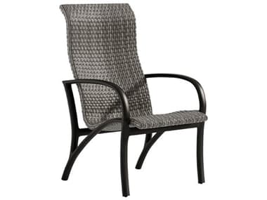 Tropitone Ronde Woven High Back Dining Arm Chair TP922301WS