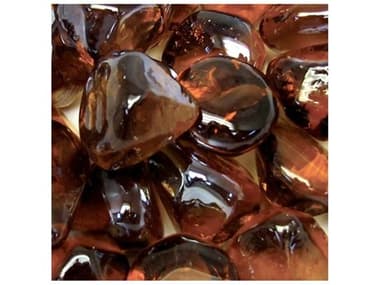 Tropitone Fire Pebbles in Dark Amber Reflective TPFIREPEBBLESDAB