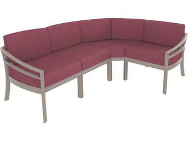 Tropitone Kor Cushion Aluminum Sectional Lounge Set TPKORSECSET2