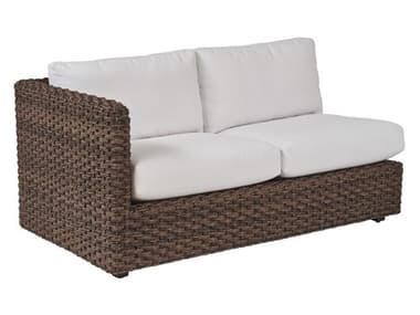 Tommy Bahama Outdoor Kilimanjaro Wicker Rich Tobacco Left Loveseat TR335052L41