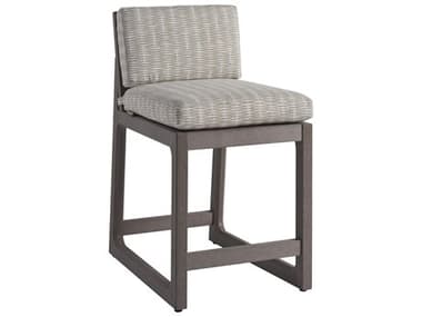 Tommy Bahama Outdoor Mozambique Synthetic Teak Taupe Gray Counter Stool TR337017