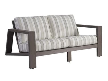 Tommy Bahama Outdoor Mozambique Synthetic Teak Taupe Gray Loveseat TR33702240