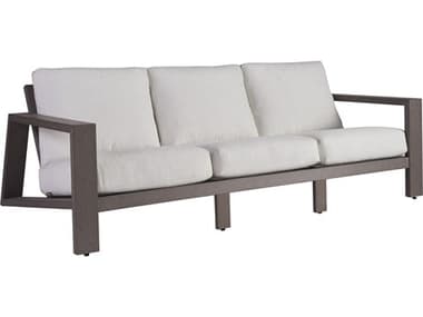 Tommy Bahama Outdoor Mozambique Synthetic Teak Taupe Gray Sofa TR337033