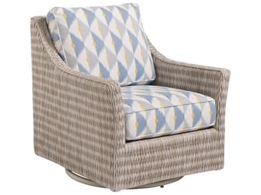 Tommy Bahama Outdoor Seabrook Aluminum Wicker Swivel Glider Lounge Chair TR343011SG