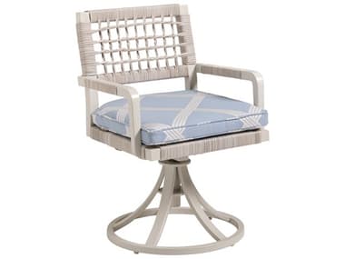 Tommy Bahama Outdoor Seabrook Aluminum Wicker Swivel Rocker Dining Arm Chair TR343013SR