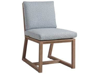 Tommy Bahama Outdoor Stillwater Cove Teak Light Taupe Dining Side Chair TR345012