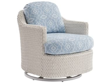 Tommy Bahama Outdoor Old Breeze Promenade Aluminum Wicker Occasional Swivel Lounge Chair TR346009SW