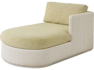 Tommy Bahama Outdoor Old Breeze Promenade Aluminum Wicker Right Arm Chaise Lounge TR346057R