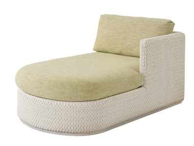 Tommy Bahama Outdoor Old Breeze Promenade Aluminum Wicker Right Arm Chaise Lounge TR346057R40