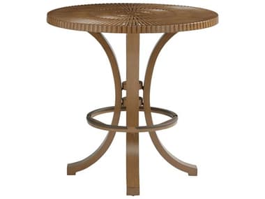 Tommy Bahama Outdoor St Tropez Aluminum 38'' Wide Round High/Low (Counter or Bar) Table TR3925873