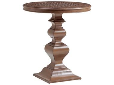 Tommy Bahama Outdoor Harbor Isle Aluminum 38''Wide Round High/Low (Counter or Bar) Table TR3935873C