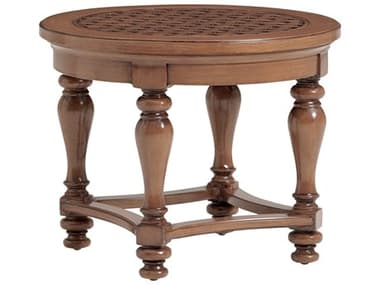 Tommy Bahama Outdoor Harbor Isle Aluminum 28'' Wide Round End Table TR3935955