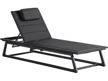 Tommy Bahama Outdoor South Beach Aluminum Dark Graphite Chaise Lounge TR394075
