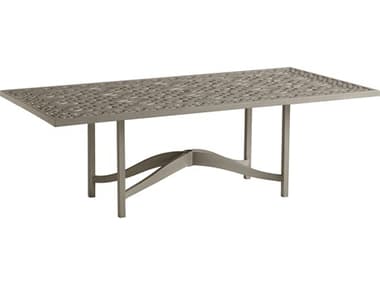 Tommy Bahama Outdoor Silver Sands Aluminum 88''W x 45''D Rectangular Dining Table TR3945877C