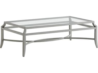 Tommy Bahama Outdoor Silver Sands Aluminum 49''W x 29'' D Rectangular Coffee Table TR3945945
