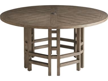 Tommy Bahama Outdoor La Jolla Teak 60'' Wide Round Dining Table TR3950875C