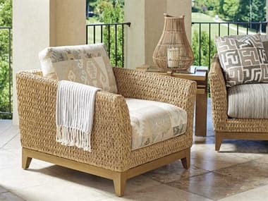 Tommy Bahama Outdoor Los Altos Valley View Wicker Cushion Lounge Set TRLSALTSVLLYLNGSET14