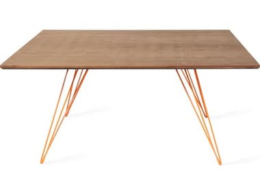 Tronk Design Williams Square Wood Coffee Table TROWILCOFWALSQ
