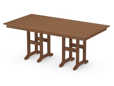 Trex® Outdoor Furniture™ Monterey Bay Recycled Plastic 72''W x 37''D Dining Table TRXTXFDT3772
