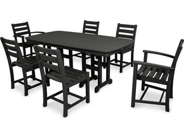 Trex® Outdoor Furniture™ Monterey Bay Recycled Plastic 7 Piece Dining Set TRXTXS1181