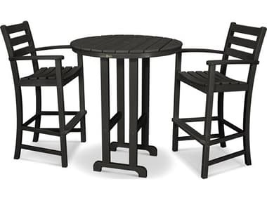 Trex® Outdoor Furniture™ Monterey Bay Recycled Plastic 3 Piece Bar Set TRXTXS1341