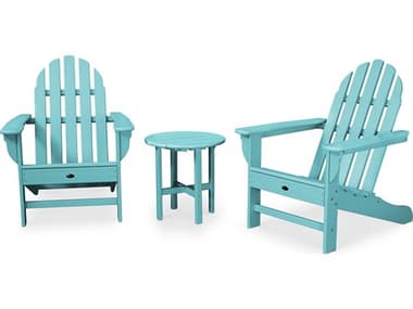 Trex® Outdoor Furniture™ Cape Cod Recycled Plastic 3 Piece Lounge Set TRXTXS1471