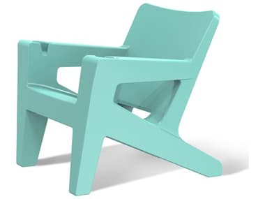 Tupelo Goods Bask Marine Grade Polyethylene Lounge Chair in Seafoam Green TUP8400720