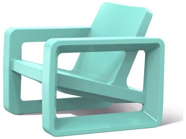 Tupelo Goods Deck Marine Grade Polyethylene Lounge Chair in Seafoam Green TUP8675720