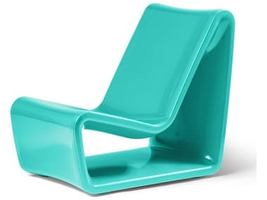 Tupelo Goods Loop Marine Grade Polyethylene Lounge Chair in Seafoam Green TUP8800720