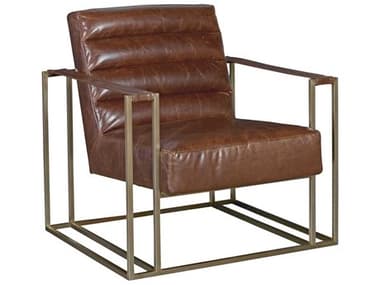 Universal Furniture Jensen 34" Brown Leather Accent Chair UF687535650
