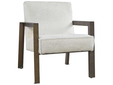 Universal Furniture Garrett 29" White Leather Accent Chair UF687545670