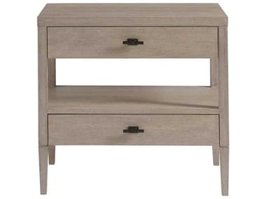 Universal Furniture Midtown Flannel Two-Drawer Nightstand UF805350