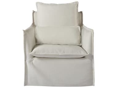 Universal Furniture Swivel White Fabric Accent Chair UF833573853