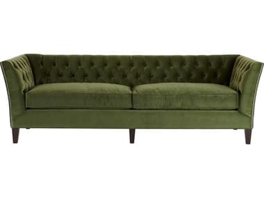 Universal Furniture Duncan 98" Sapphire Velvet Emerald Sumatra Green Sofa UF882511930