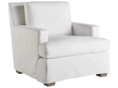 Universal Furniture Miranda Kerr Malibu Slipcover 36" White Fabric Accent Chair UF9565239582
