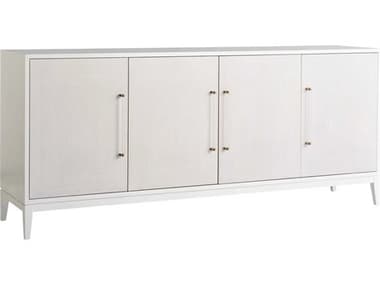 Universal Furniture Miranda Kerr 78'' Alabaster White Lacquer Credenza Sideboard UF956679