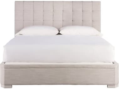 Universal Furniture Miranda Kerr Alabaster / Woven Pewter King Platform Bed UF956A320B